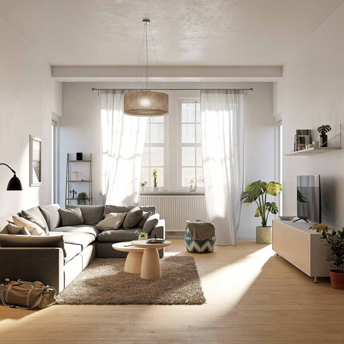 Có nên làm nội thất để cho thuê chung cư? Nguồn: blenderartists.org