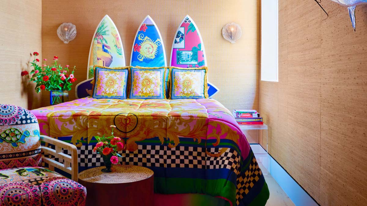 Thiết kế phòng ngủ rất độc lạ.

Nguồn: Sasha Bikoff