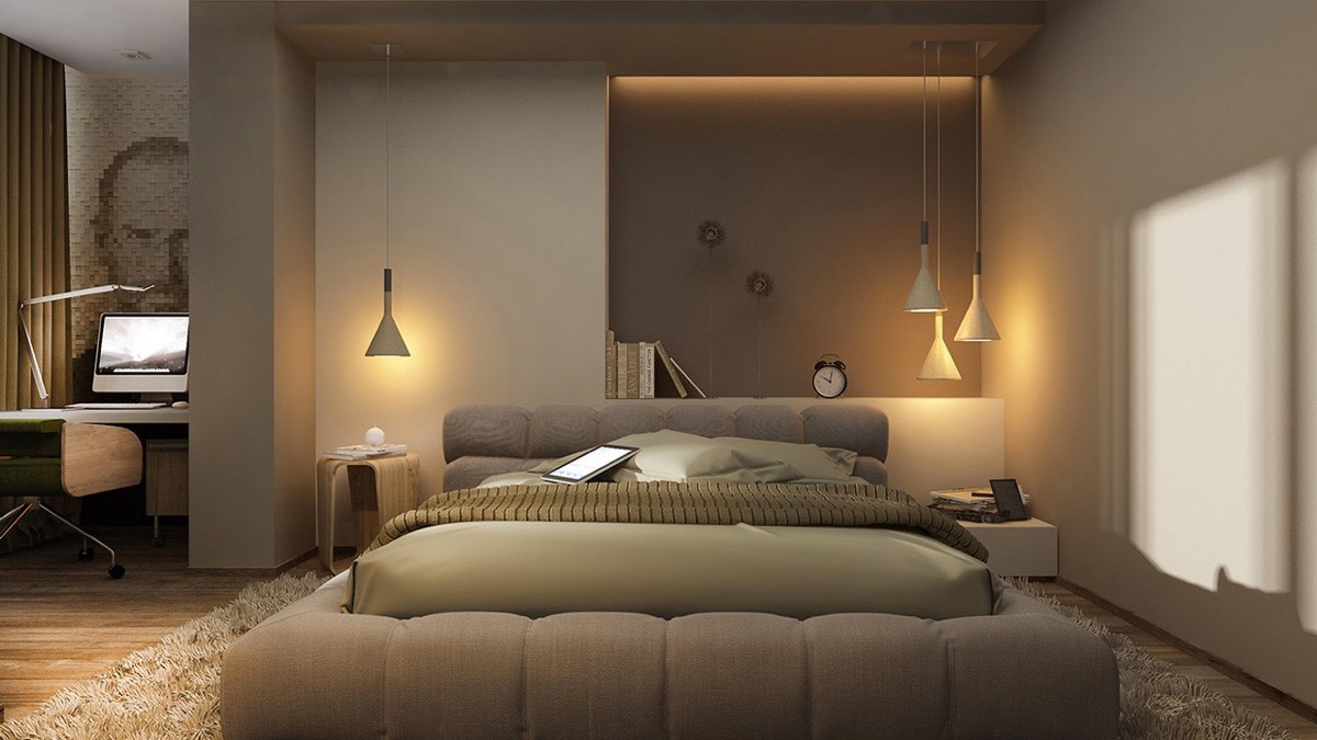 Thiết kế phòng ngủ đẹp. Nguồn: Interior Design Ideas