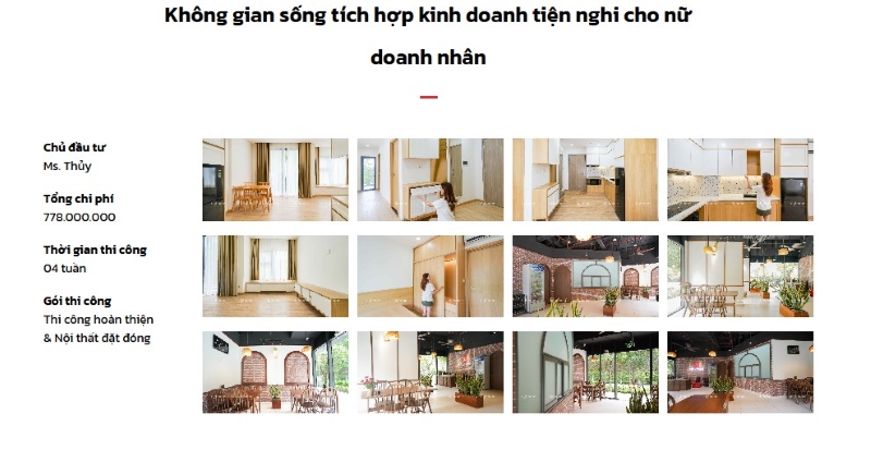 Dự án tiêu biểu thiết kế chung cư quận Bình Thạnh: Tích hợp không gian sống