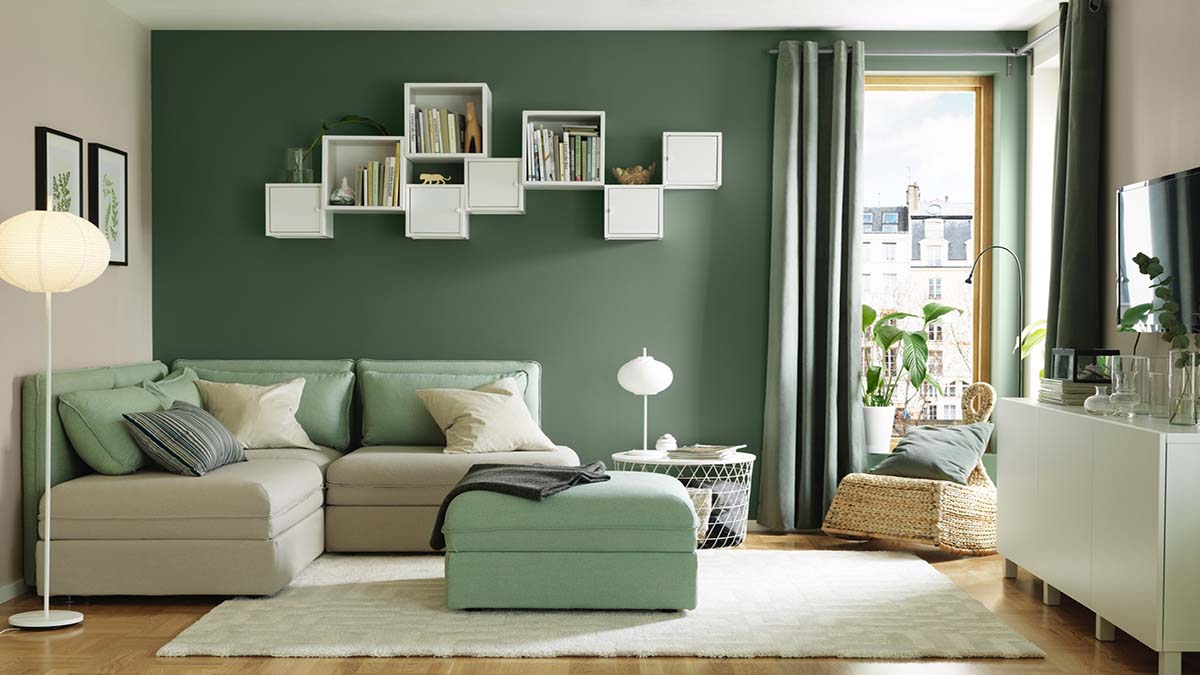 Thiết kế phòng khách kết hợp xanh - trắng.

Nguồn: xuongmocgocongnghiep.com