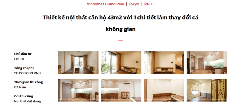 <i>Giá cả hợp lý và minh bạch - tiêu chí lựa chọn công ty thiết kế nội thất chung cư uy tín</i>