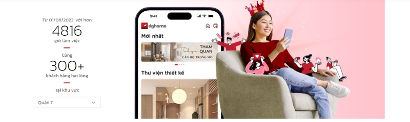 <i>Lý do nên chọn dghome cho tư vấn thiết kế và thi công căn hộ quận 7</i>