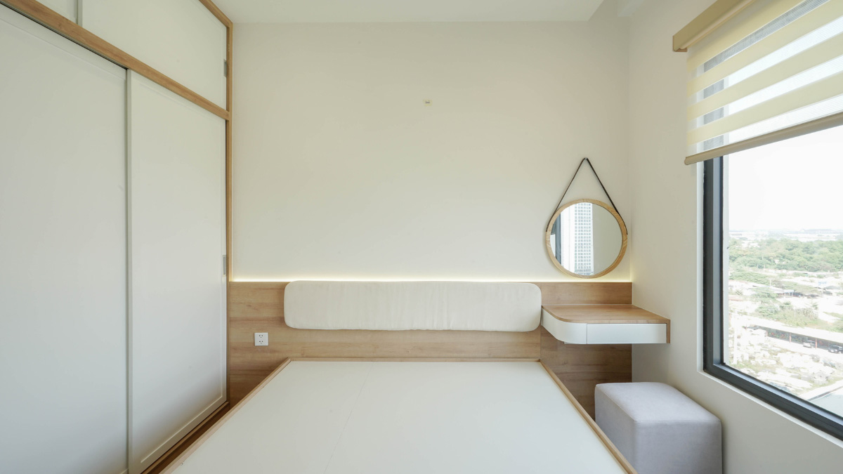 Không gian phòng ngủ phụ theo thiết kế Scandinavian