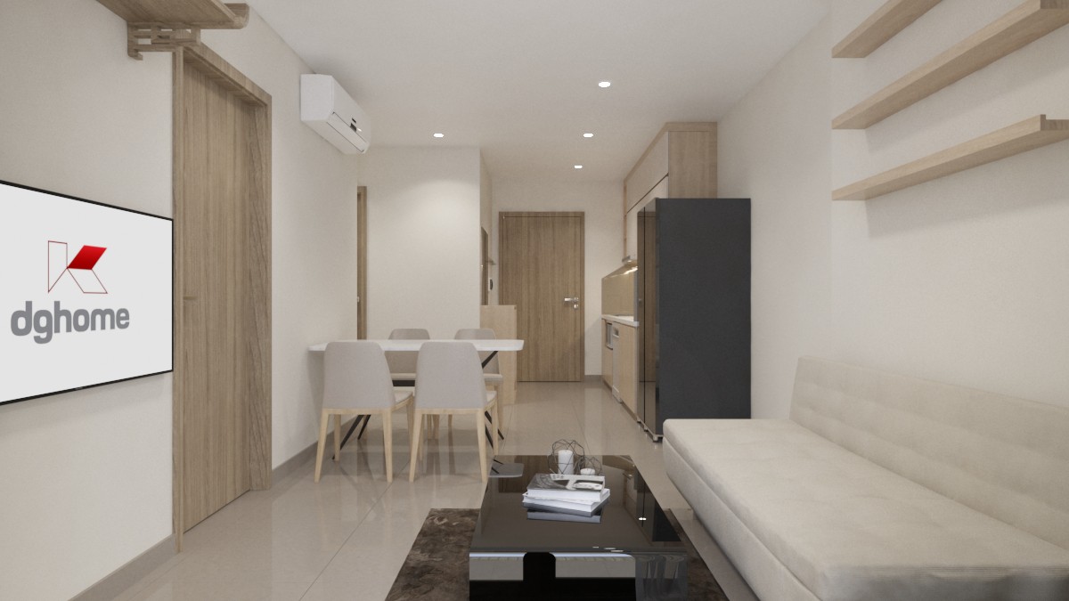 Phong cách Bắc Âu: Đơn giản hóa nội thất cho căn hộ Vinhomes Grand Park